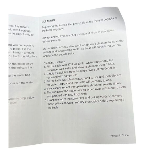 Parini Essentials Collection Cordless Electric Kettle Stainless Steel With 360° - Picture 11 of 13